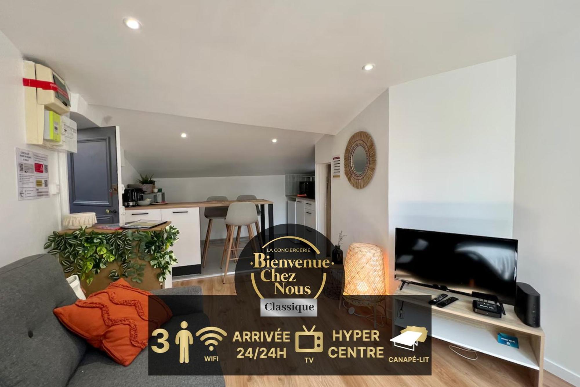 F2 *La Treille* Centre Historique Clermont Fd 3P Apartment ภายนอก รูปภาพ